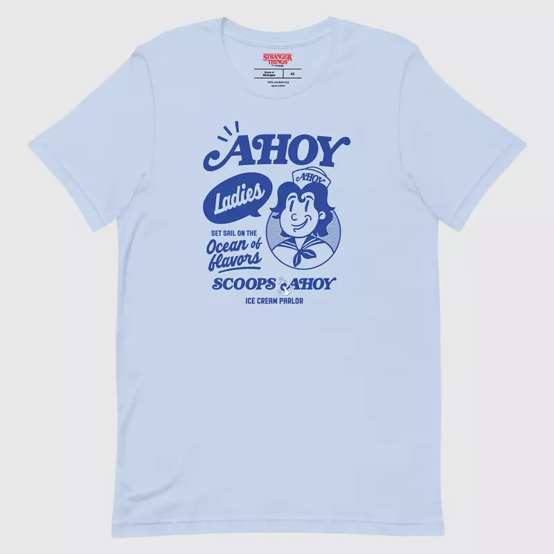 Stranger Things Scoops Ahoy Tee, , hi-res view 4