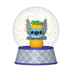 Stitch in Pineapple Mini Glitter Globe, , hi-res view 1