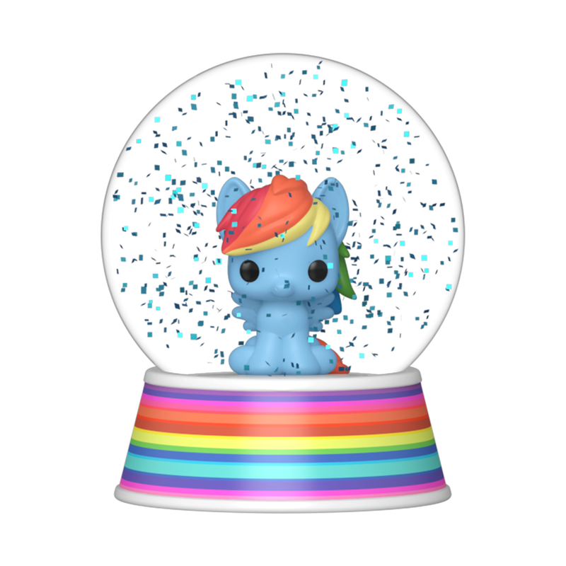 Rainbow Dash Mini Glitter Globe, , hi-res view 1
