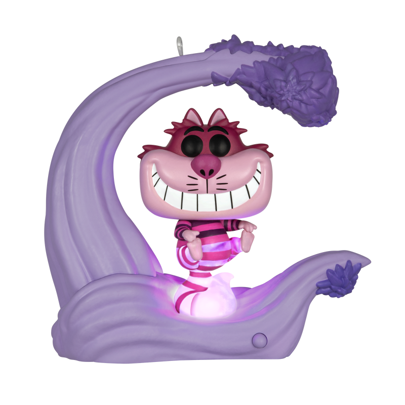 Cheshire Cat Light Up Ornament, , hi-res view 1