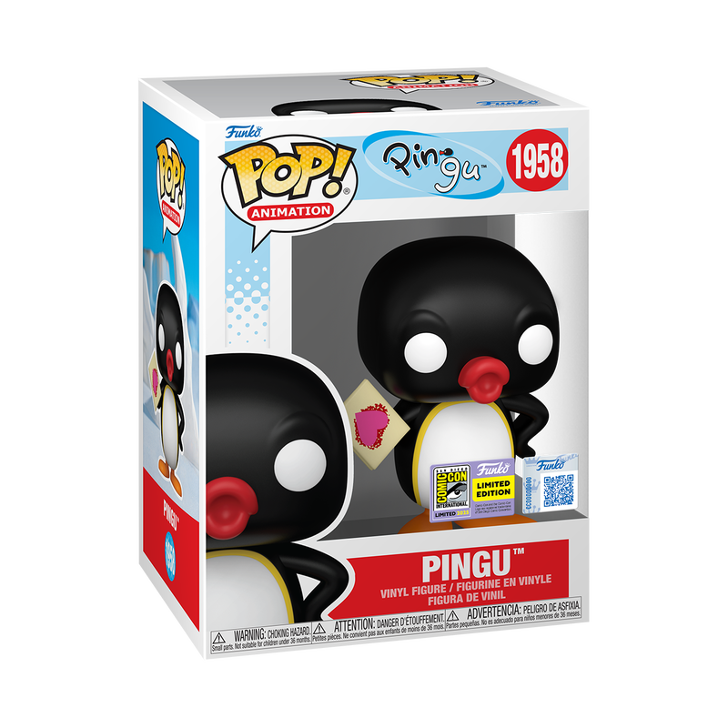 Pop! Pingu with Card [SDCC], , hi-res view 2