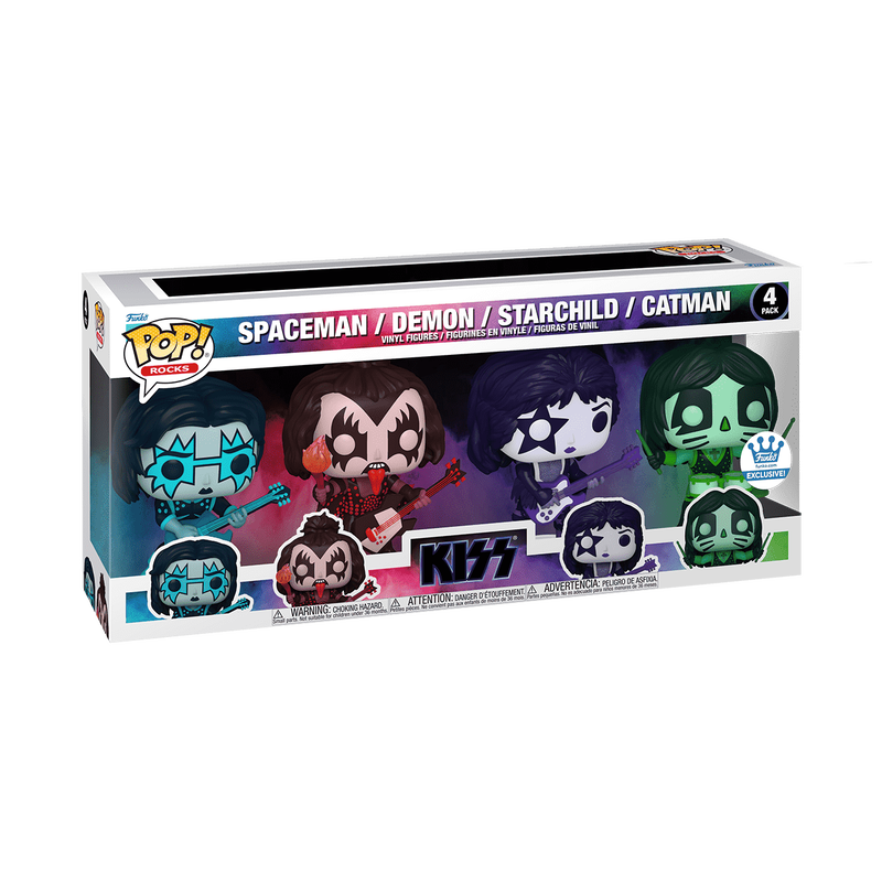 Pop! KISS (Color Spotlight) 4-Pack, , hi-res view 3