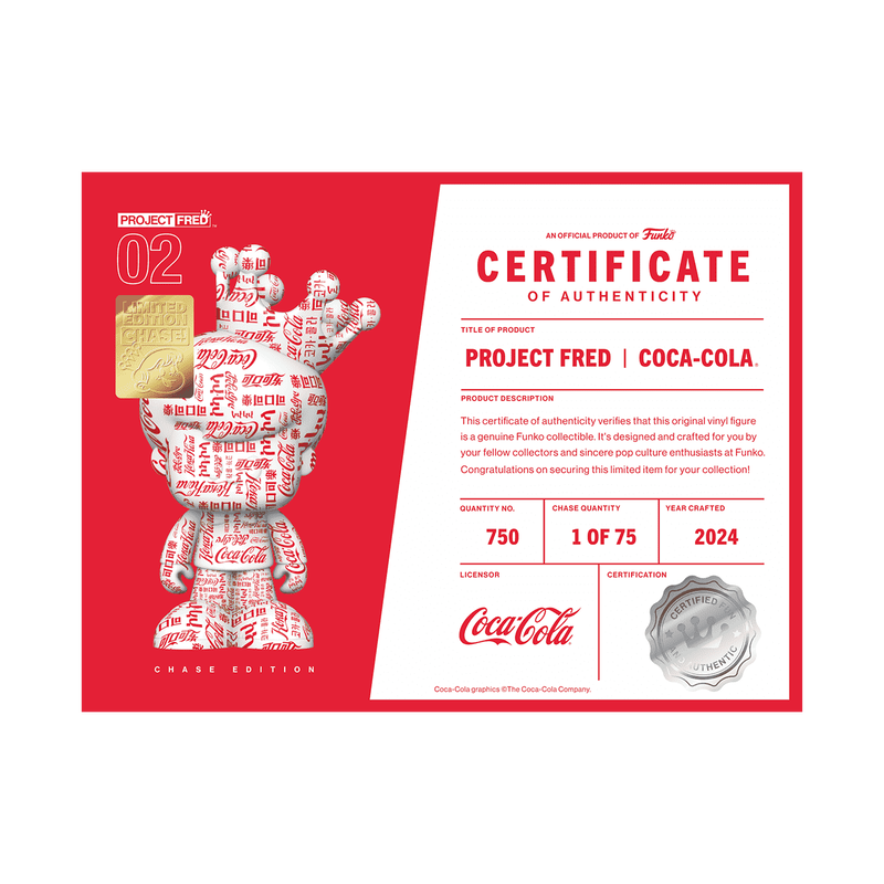 Coca-Cola Edition of Project Fred 02 - 11" Vinyl Collectible, , hi-res view 4