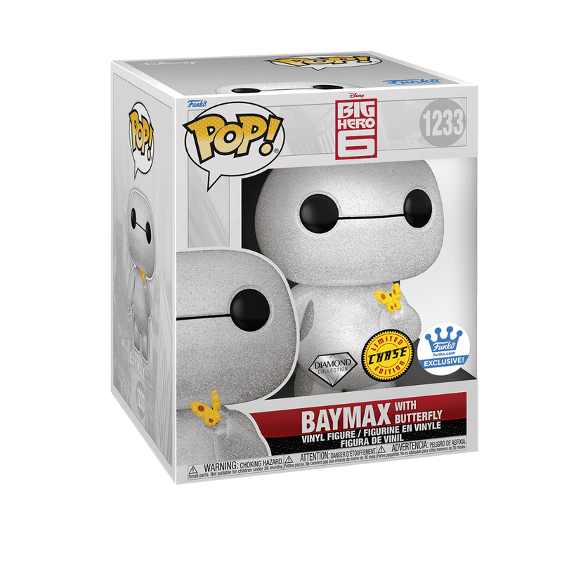 Pop! Baymax With Butterfly (Chase) (Diamond Collection), , hi-res view 1