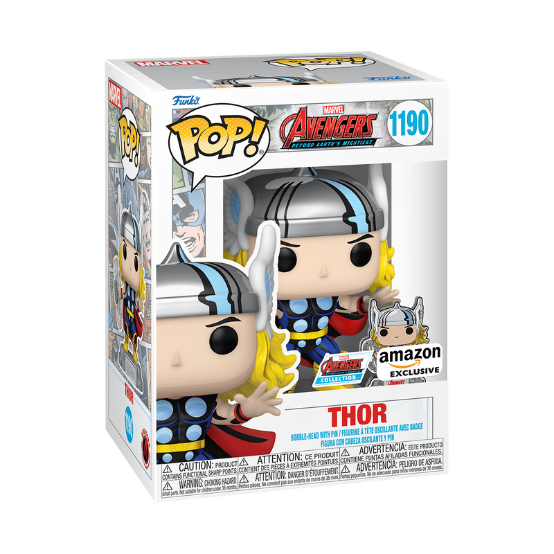 Pop! Thor with Pin, , hi-res image number 2