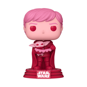 Pop! Luke Skywalker with Grogu, Image 1