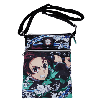 Demon Slayer Tanjiro Kamado Passport Bag, Image 1