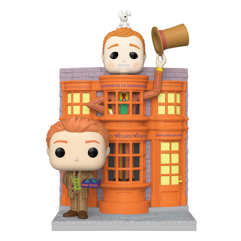 Pop! Fred Weasley with Weasley's Wizard Wheezes at