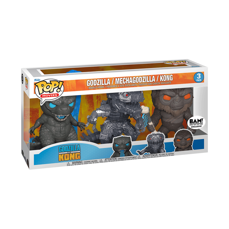 Pop! Godzilla / Mechagodzilla / Kong - 3 Pack, , hi-res view 1