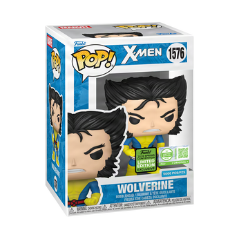 Pop! Wolverine (Classic Unmasked) with Pop! Protector, Image 2