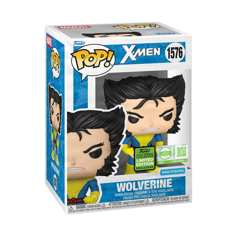 Pop! Wolverine (Classic Unmasked) with Pop! Protector, , hi-res view 2