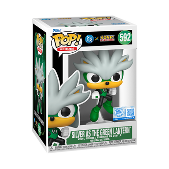 Pop! Silver as the Green Lantern, Image 2