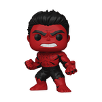 Pop! Super Red Hulk (Retro Comic Deco), , hi-res view 1