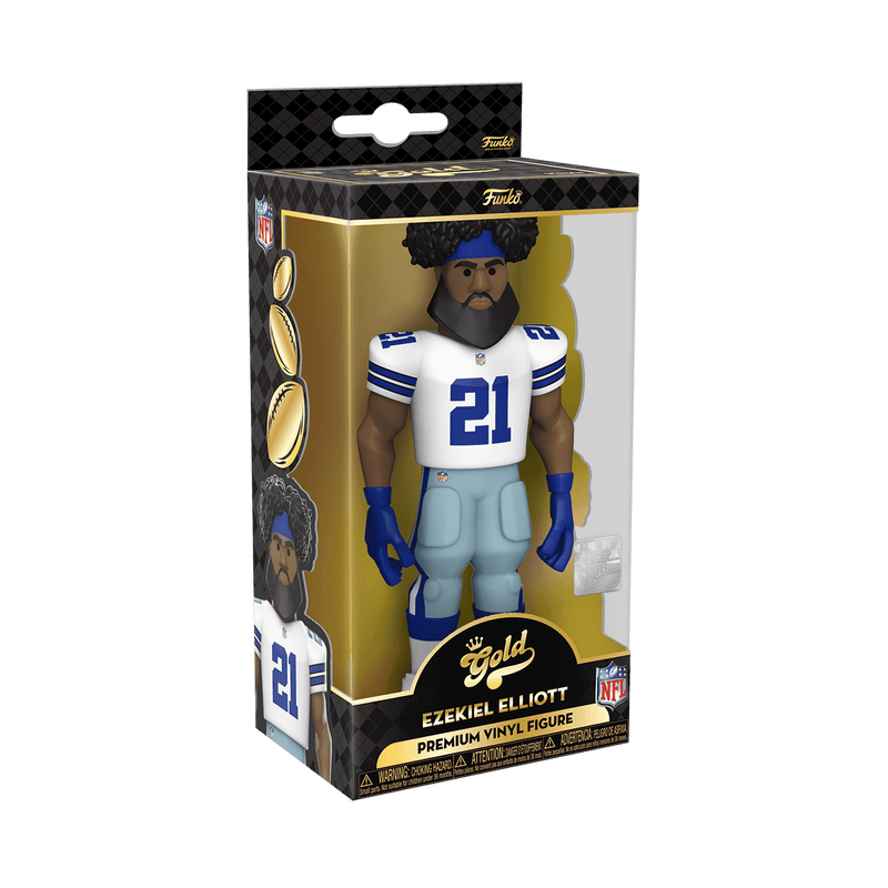 Vinyl GOLD 5" Ezekiel Elliott - Cowboys, , hi-res view 2