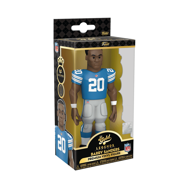 Vinyl GOLD 5" Barry Sanders - Lions, , hi-res view 2