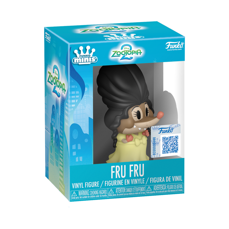 Fru Fru Zootopia 2 Mini Vinyl Figure, , hi-res view 1