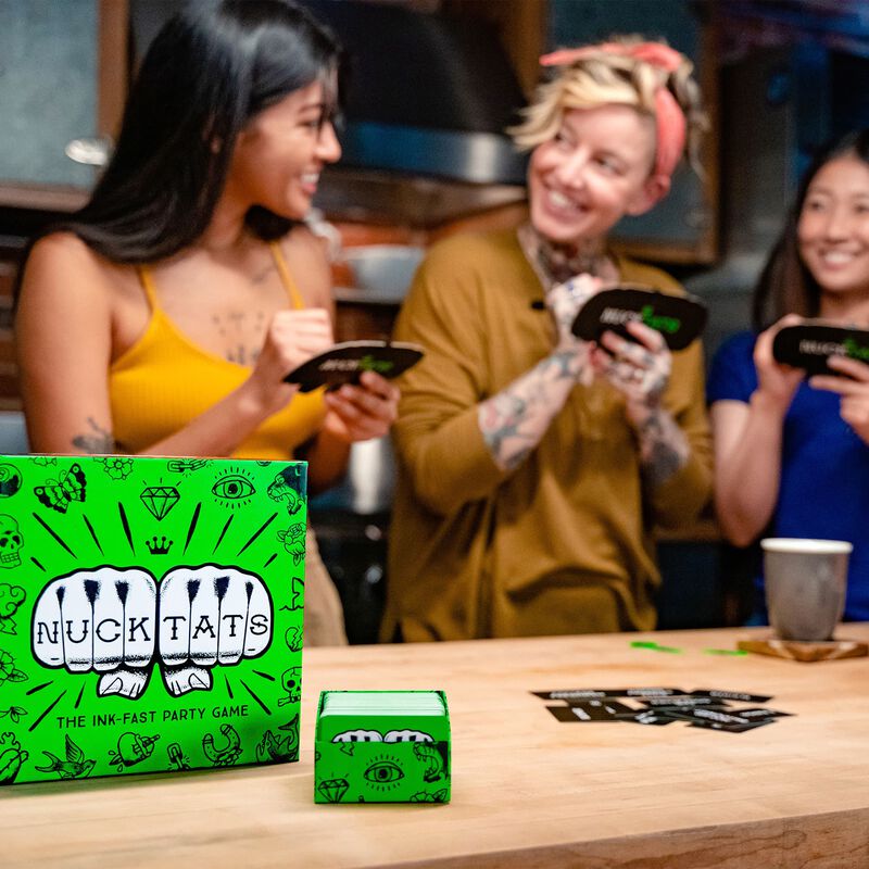 Nuck Tats The Ink-Fast Party Game, , hi-res view 2
