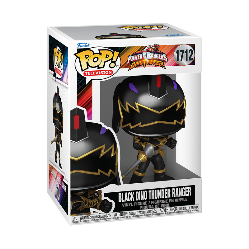 Pop! Black Dino Thunder Ranger, , hi-res view 2