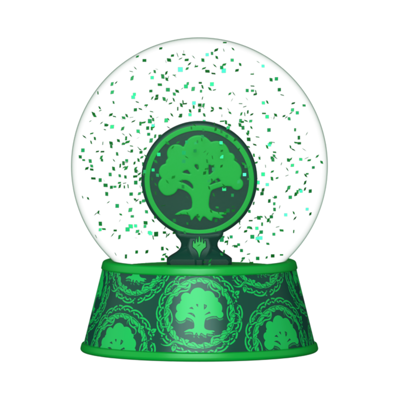 Magic The Gathering Forest Mini Glitter Globe, , hi-res view 2