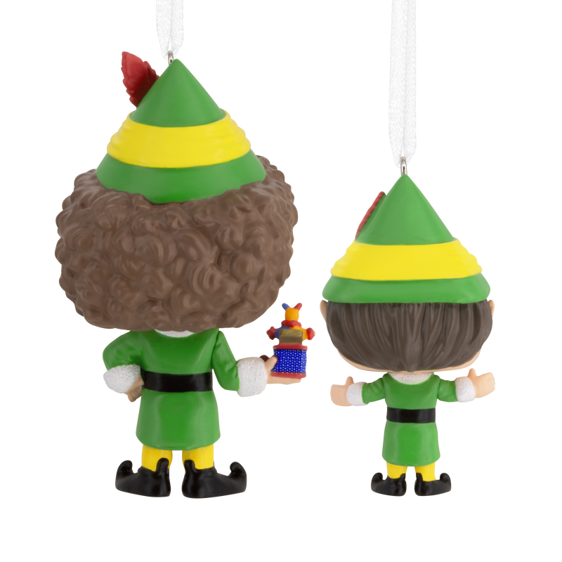 Buddy the Elf & Papa Elf Ornament, , hi-res view 3