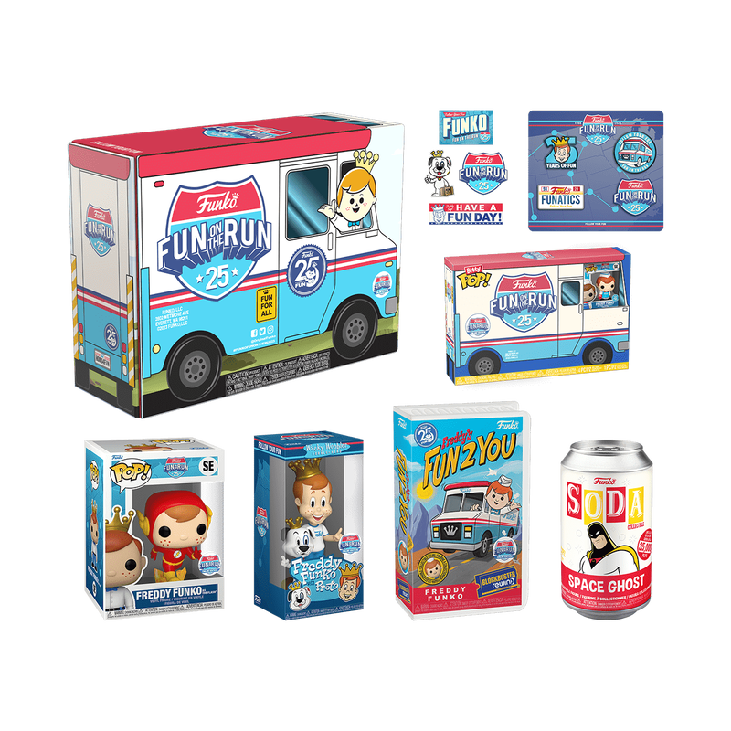 Funko 25th Anniversary Fun on the Run Box, , hi-res view 1