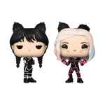 Pop! Wednesday and Enid 2-Pack with Foldable Pop! Protector, , hi-res view 1