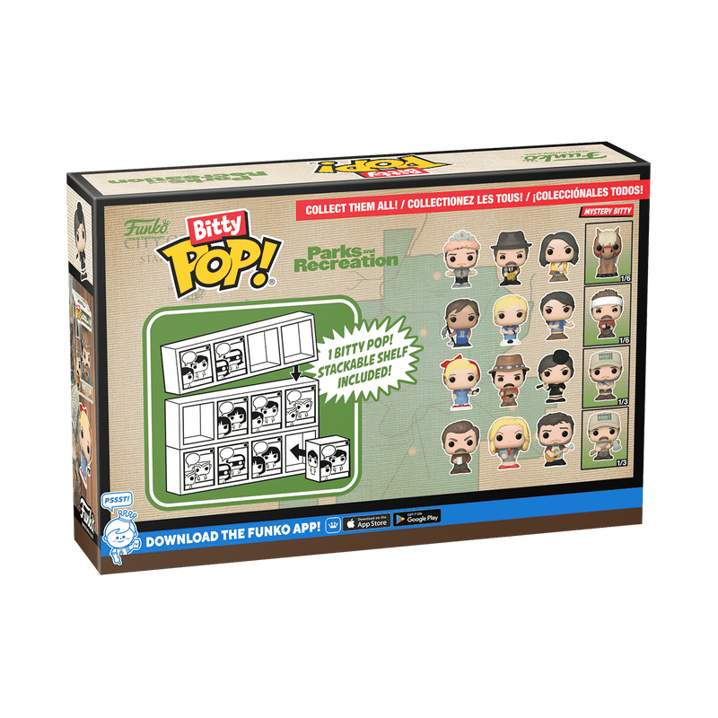 Bitty Pop! Parks and Recreation 4-Pack Series 2, , hi-res view 4