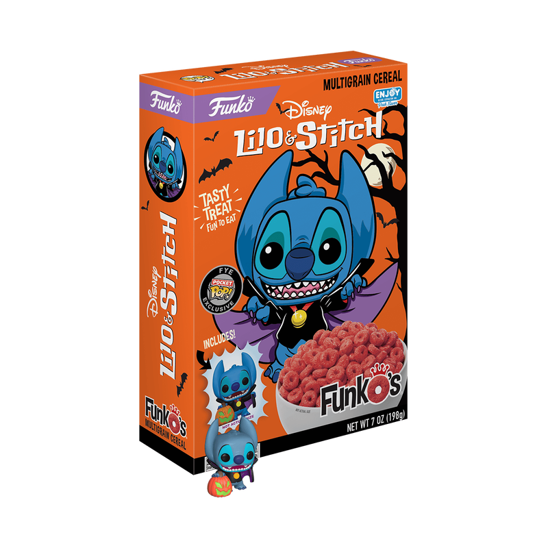 N4S Cereal Box: Lilo & Stitch- Dracula Stitch(Box), , hi-res view 1