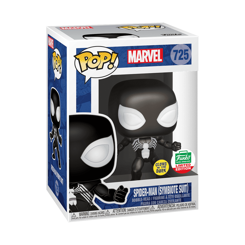 Pop! Spider-Man in Symbiote Suit (Glow), , hi-res view 3