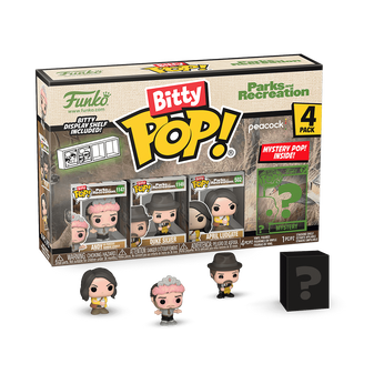 Bitty Pop! Parks and Recreation 4-Pack Series 1, Image 1