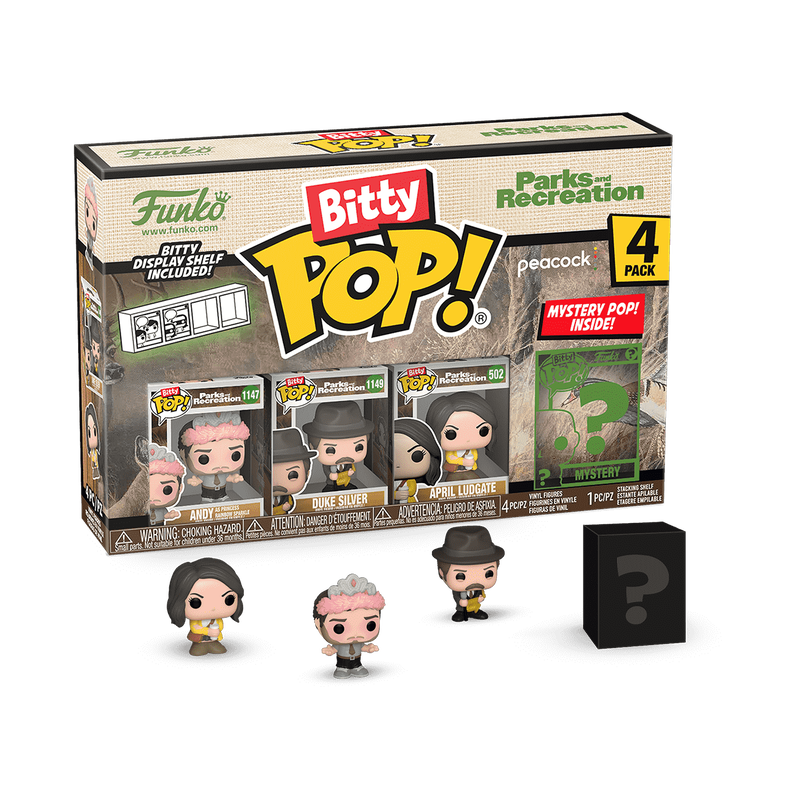 Bitty Pop! Parks and Recreation 4-Pack Series 1, , hi-res view 1