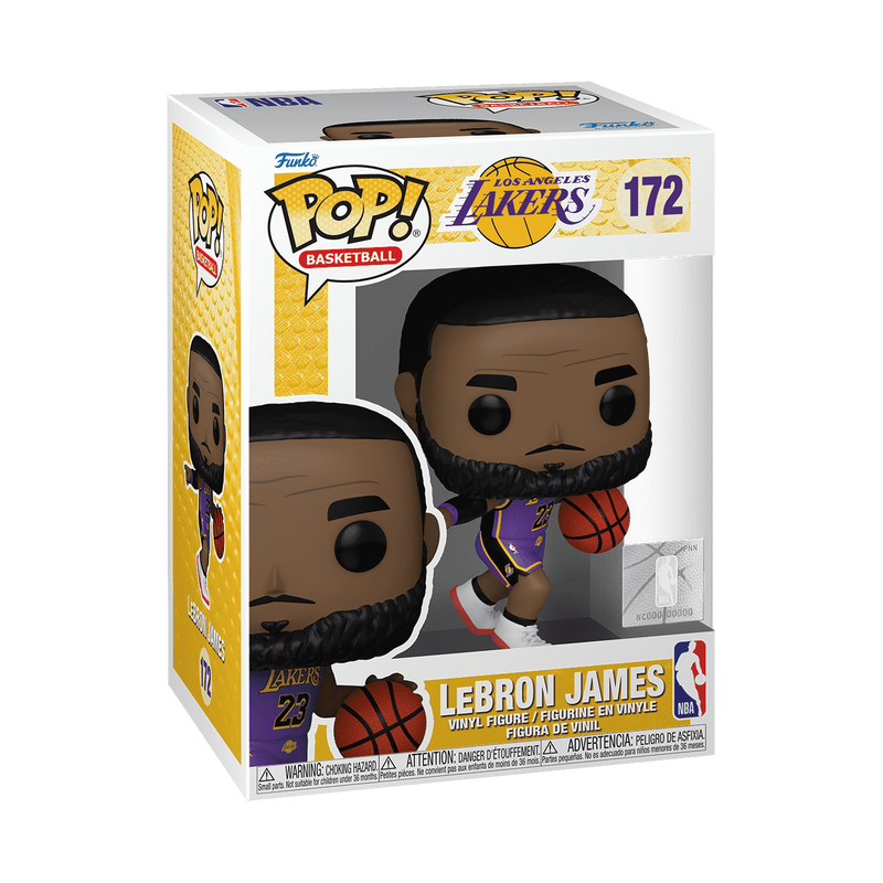Pop! LeBron James Pointing (Purple Jersey), , hi-res view 2