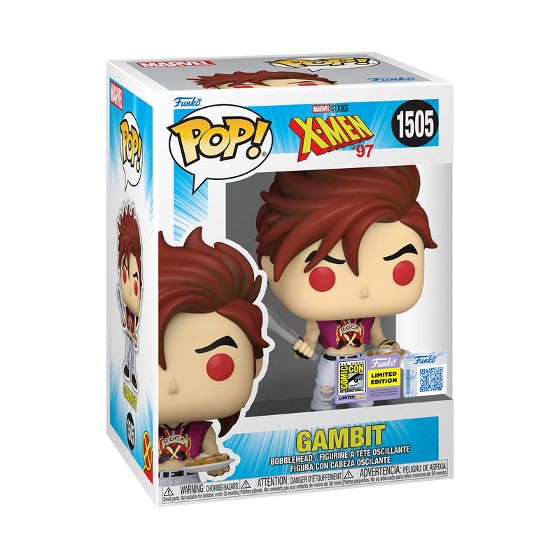 Pop! Gambit with Beignets (X-Men '97) [SDCC]