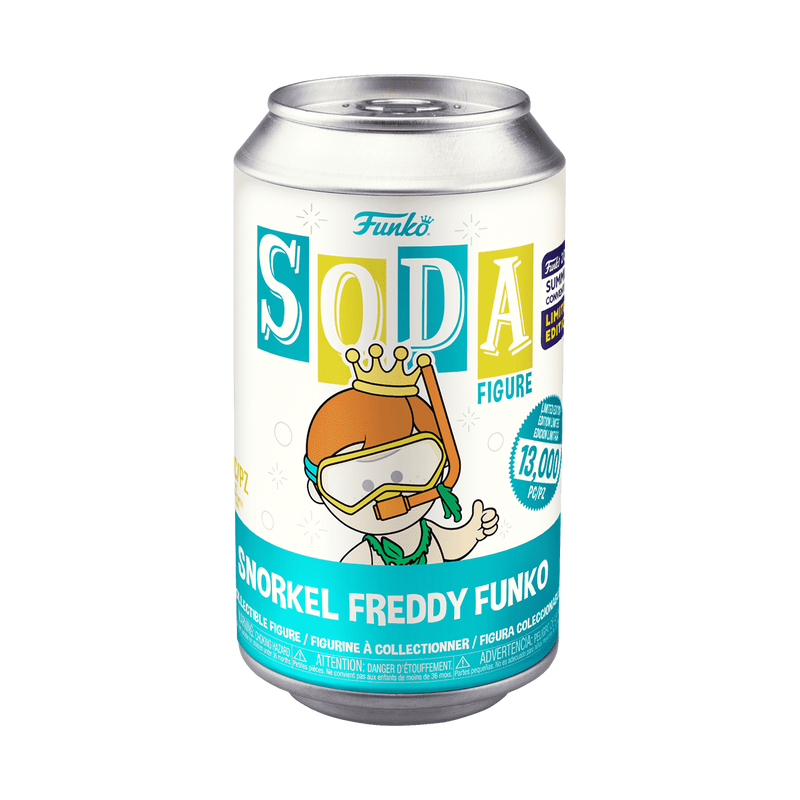 Vinyl SODA Snorkel Freddy Funko, , hi-res view 2