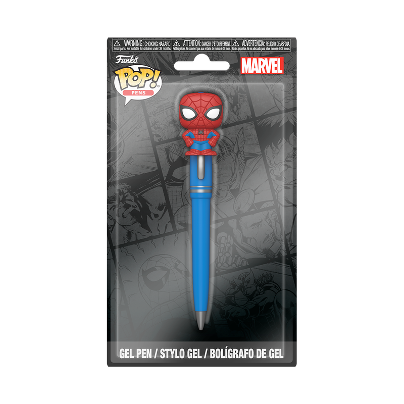 Pop! Pens Spider-Man (Light Blue Ink), , hi-res view 2