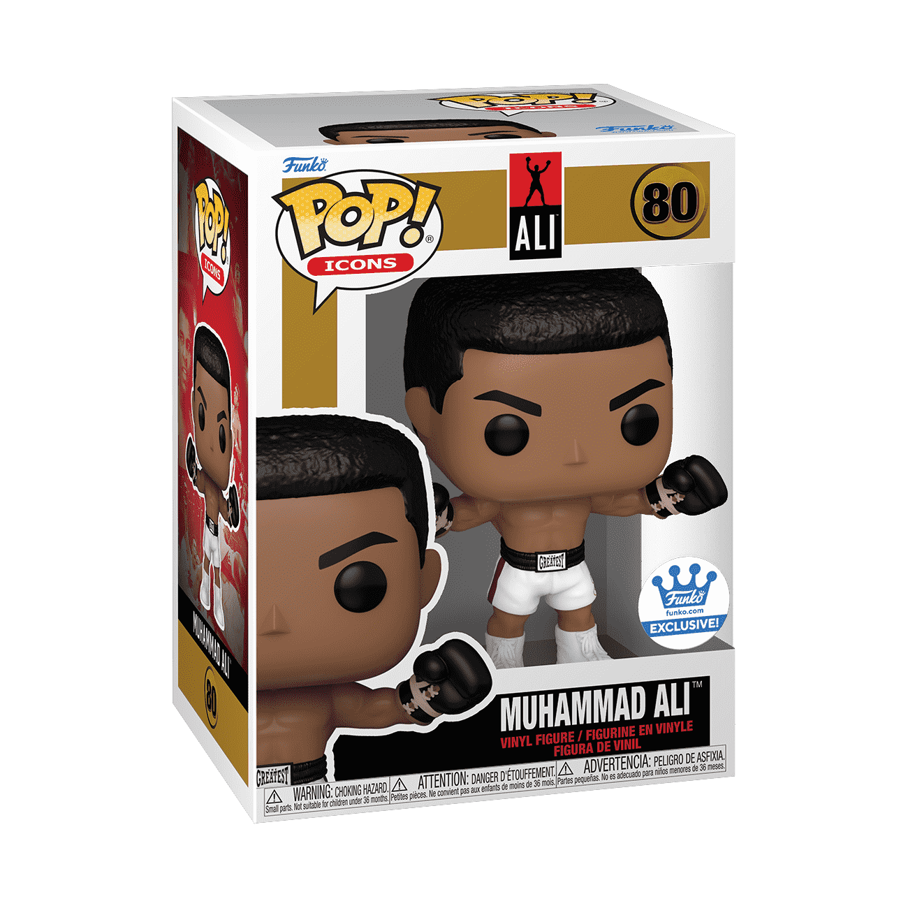 限定品　モハメド・アリ フィギュア funko pop!　ファンコ ファンコポップ Sports Illustrated モハメド・アリ Funko Pop!