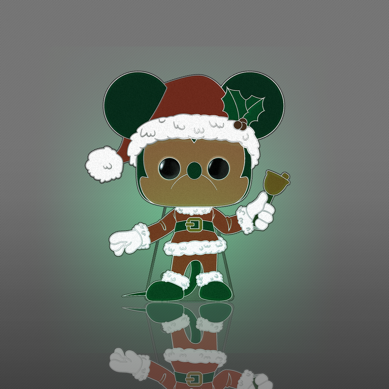 Pop! Pin Holiday Mickey Mouse (Glow), , hi-res view 3