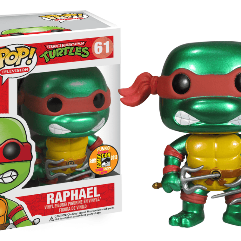 TMNT - Raphael (Comic-con) Metallic, , hi-res view 1