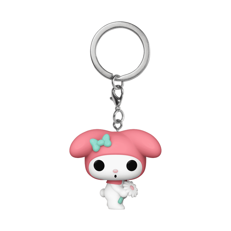 Pop! Keychain My Melody with Flower, , hi-res view 1