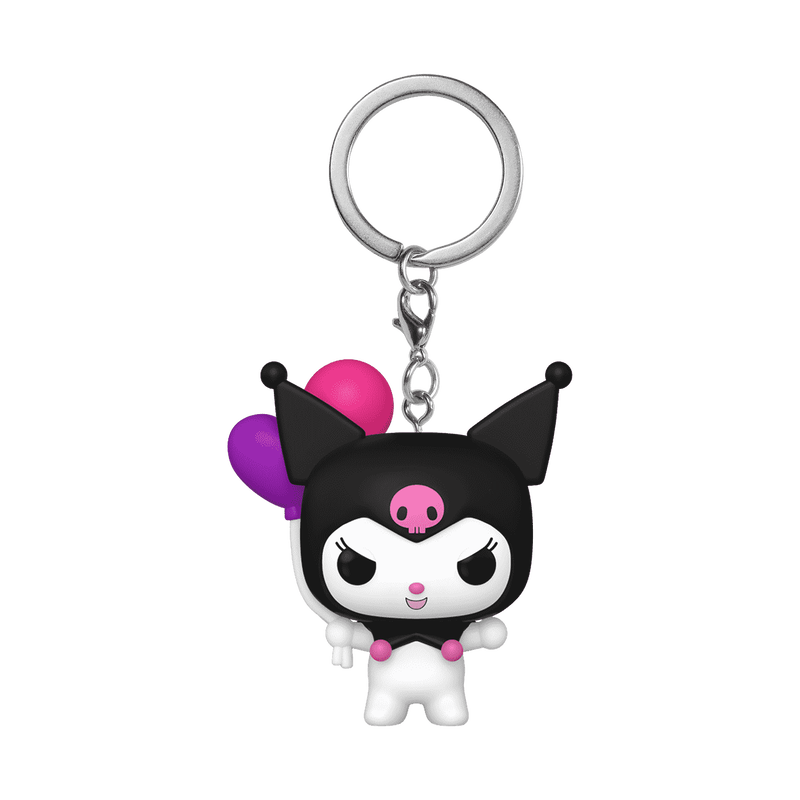 Pop! Keychain Kuromi with Balloons, , hi-res view 1
