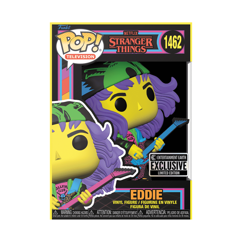 Pop! Eddie with Guitar (Black Light), , hi-res view 2