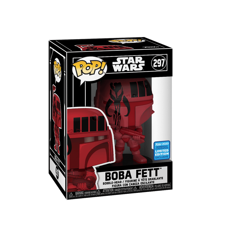 Pop! Boba Fett (Futura Red/Black) with Case, , hi-res view 2