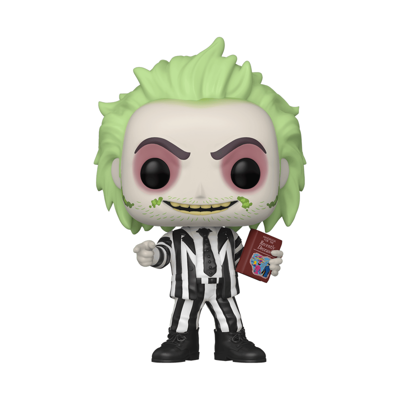 Pop! Beetlejuice with Recently Deceased Book (Glow), , hi-res view 1