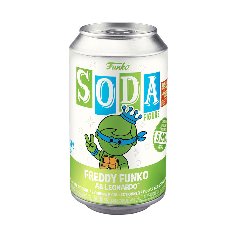 Vinyl SODA Freddy Funko a Leonardo, , hi-res view 2