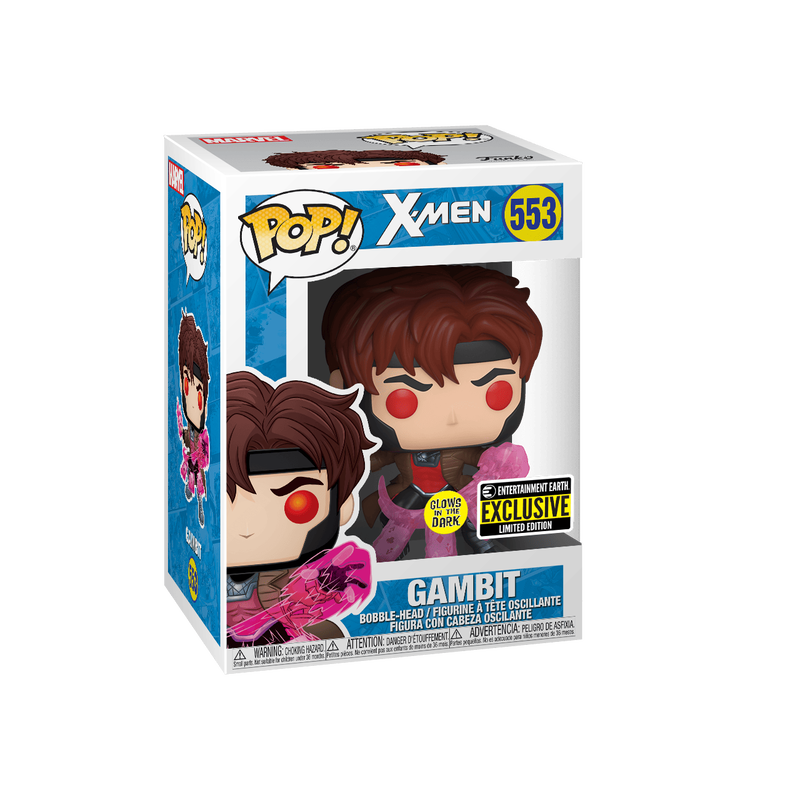 POP Marvel: Comics - Gambit w/cards  (PK/TRL/GW), , hi-res view 1