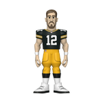 Vinyl GOLD 5" Aaron Rodgers - Packers, , hi-res view 1