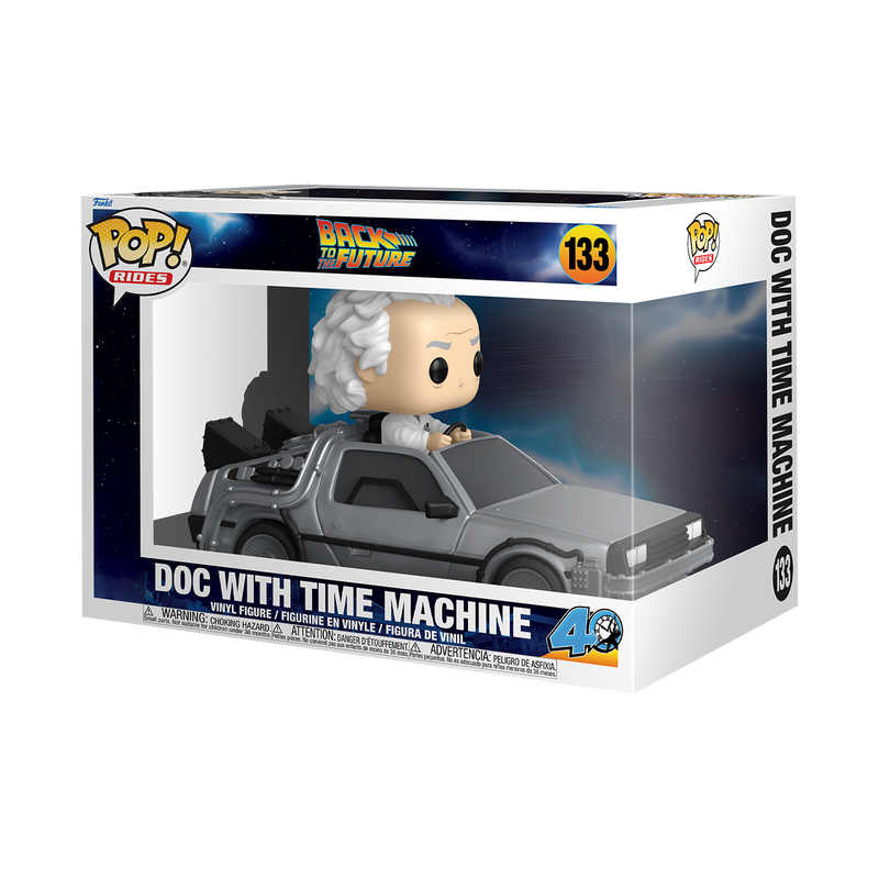 Pop! Rides Deluxe Doc with Time Machine, , hi-res view 2