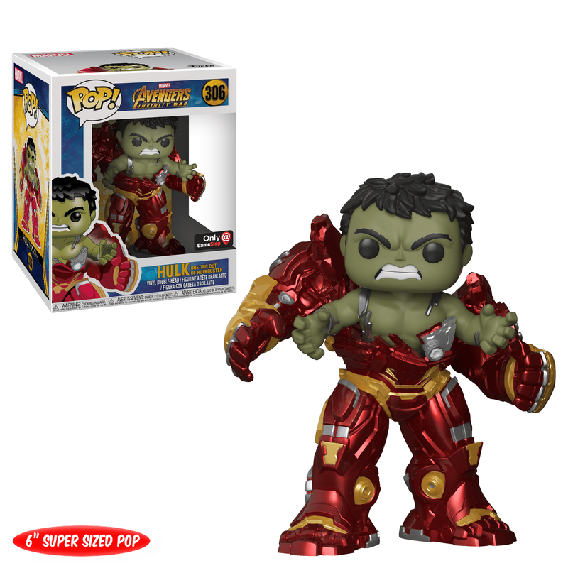 Avengers Infinity War - 6" Hulk w/Hulkbuster, , hi-res view 1