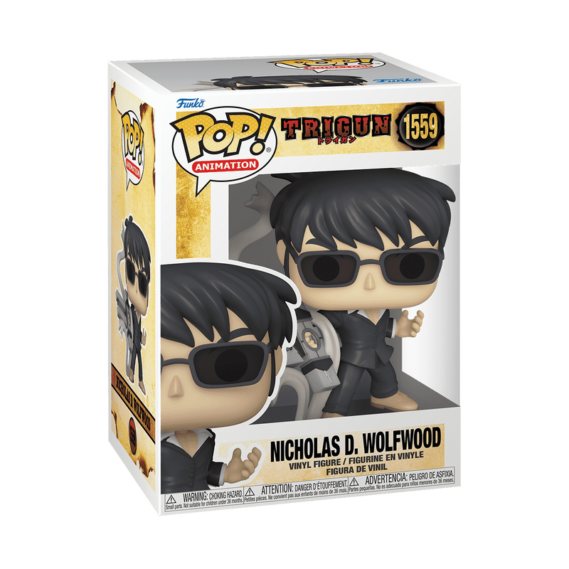 Pop! Nicholas D. Wolfwood with Punisher Cross, , hi-res view 2
