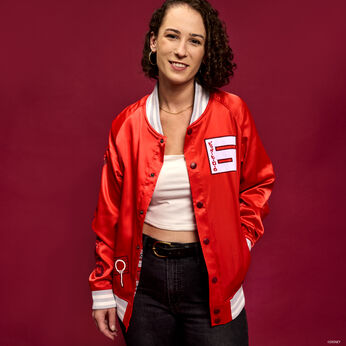 Big Hero 6 10th Anniversary Baymax & Friends Unisex Bomber Jacket, Image 2